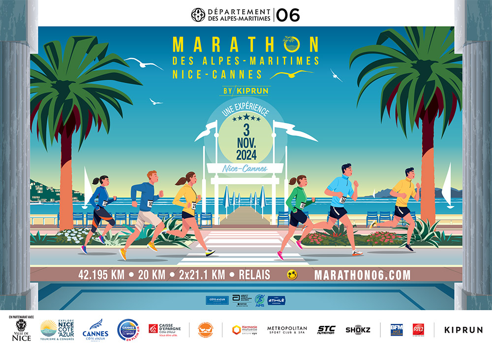 Marathon des Alpes-Maritimes Nice-Cannes 2024